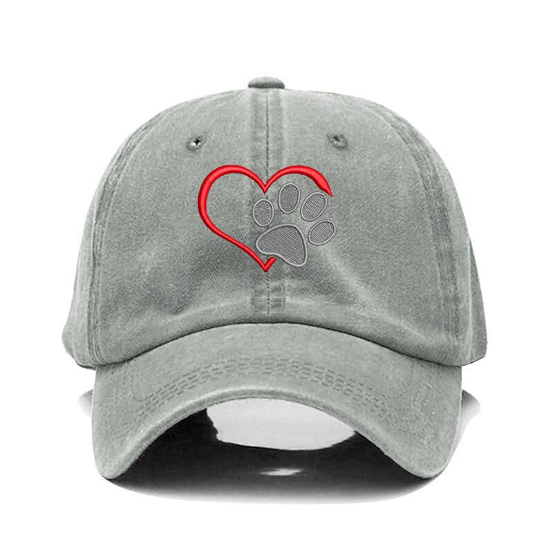 Pawsome Love Baseball Cap