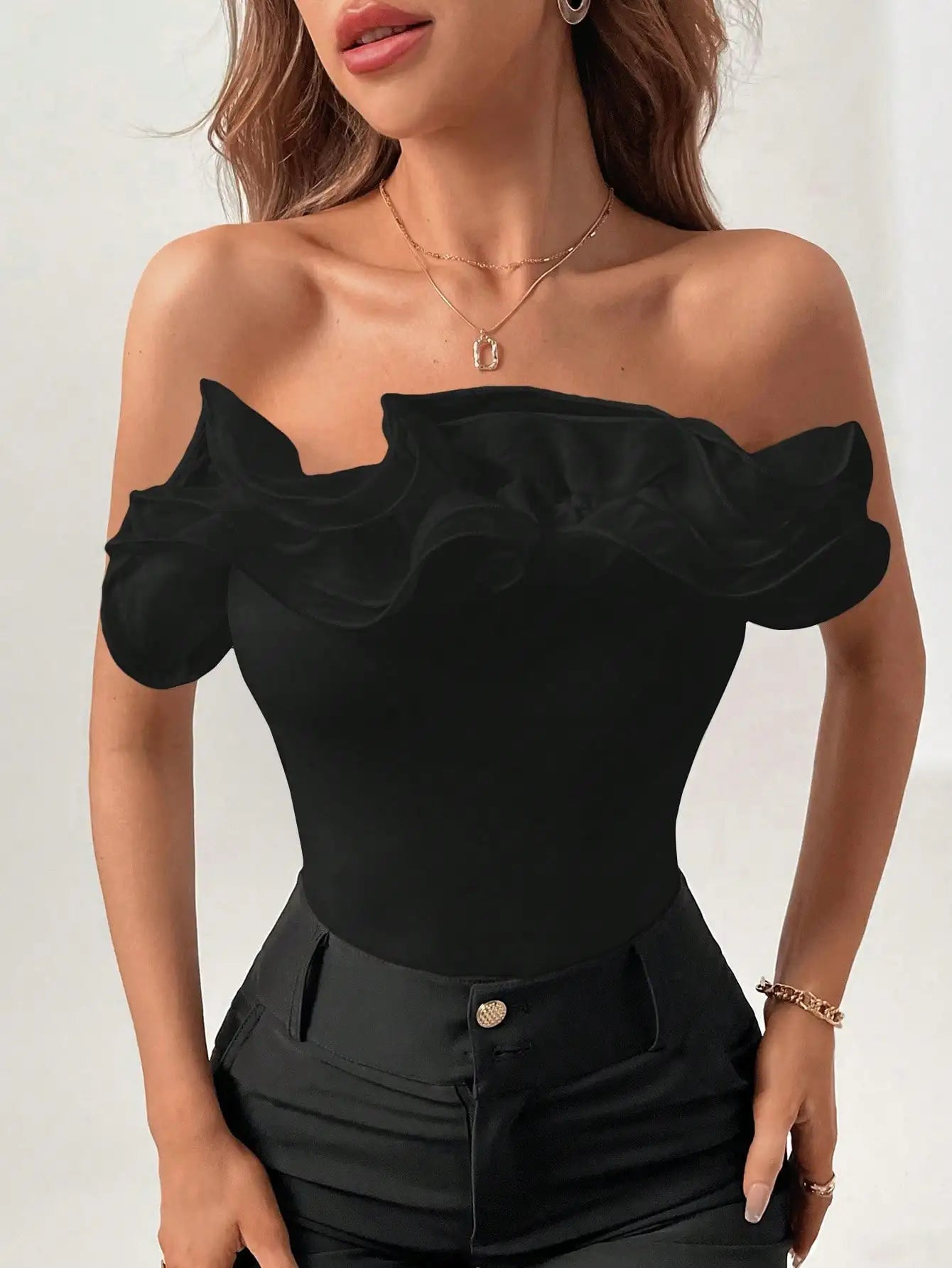 Glam Strapless Chic Top