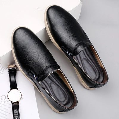 Urban Leather Slip On Shoes