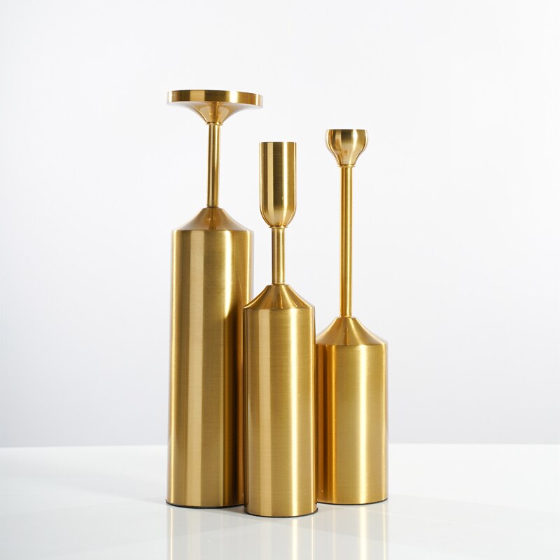 Regal Aurum Candle Holders