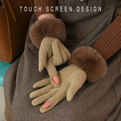 Velvet Touch Screen Gloves