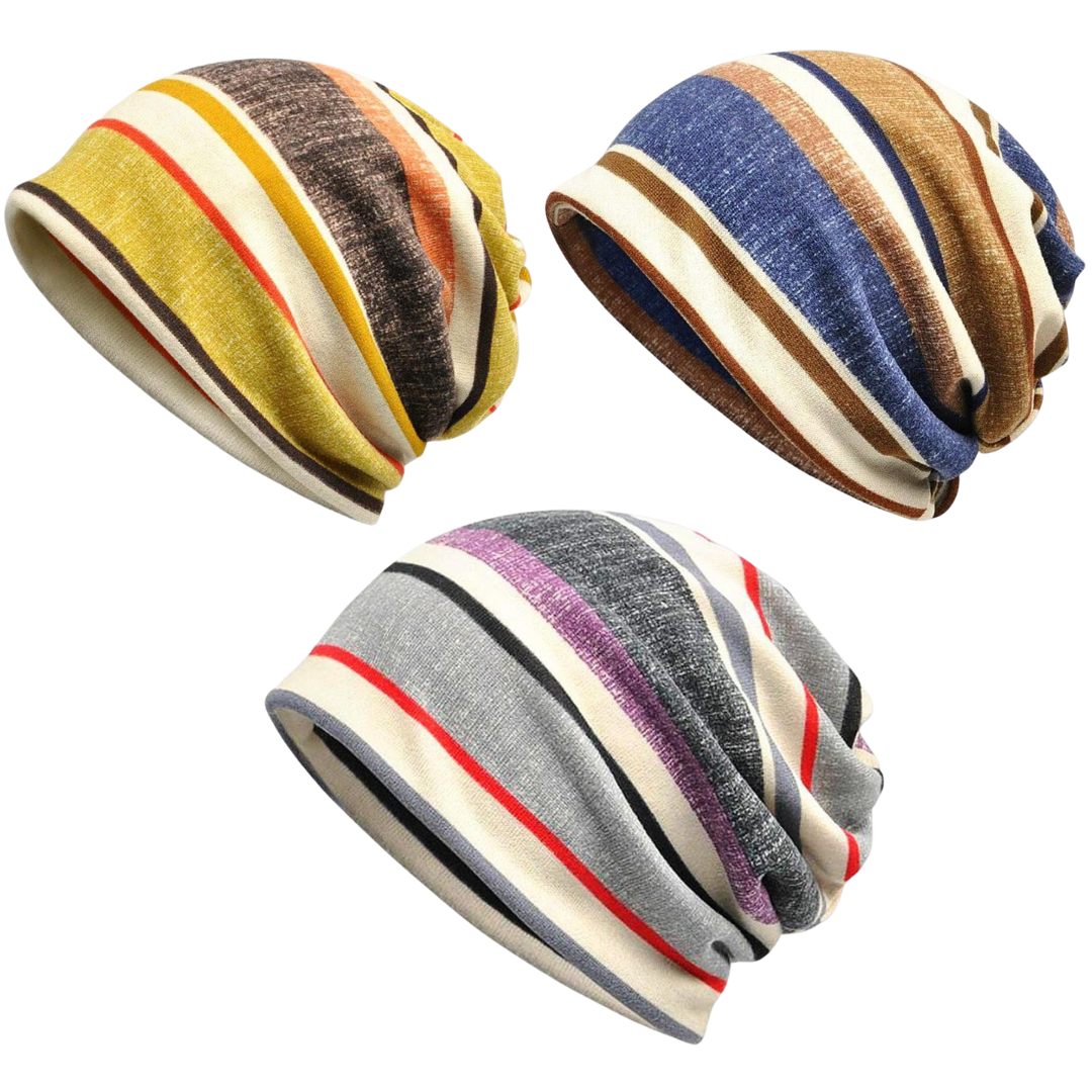 Luna Madrid Coastal Striped Beanie