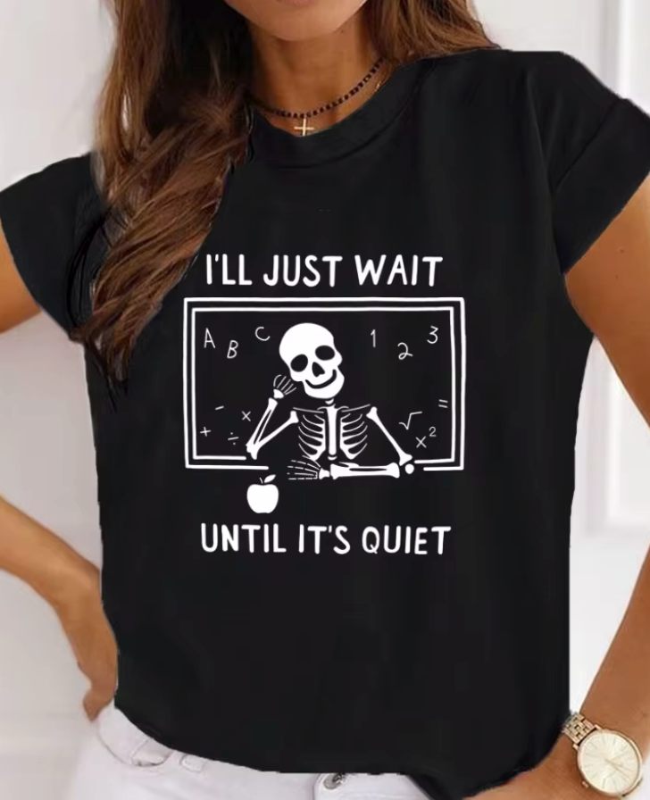 Skeleton Humor T-Shirt