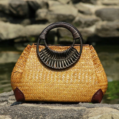 SereneGreen Bamboo Purse