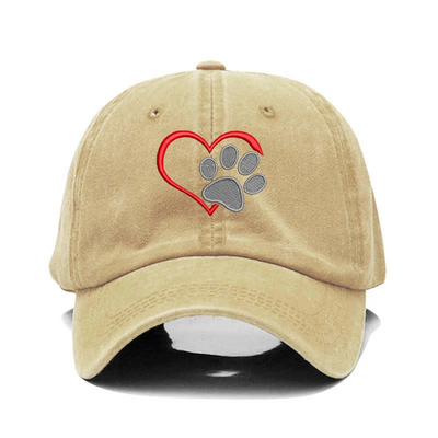 Pawsome Love Baseball Cap