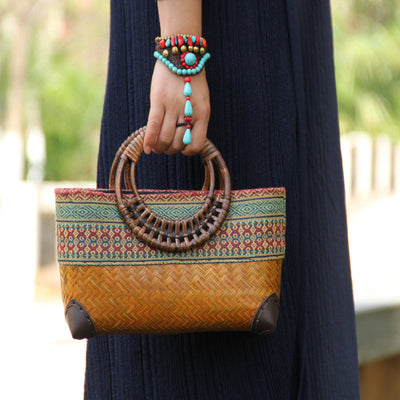 HandMade Bamboo Woven Bag