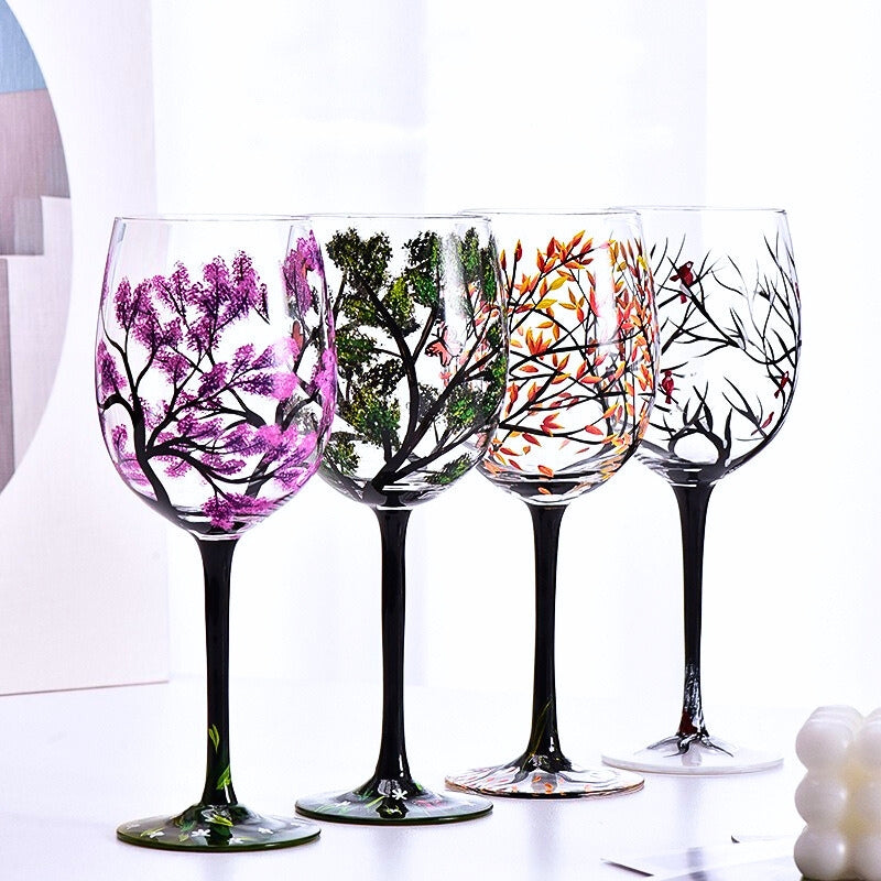 Grandeur Grove 4-Seasons Stemware